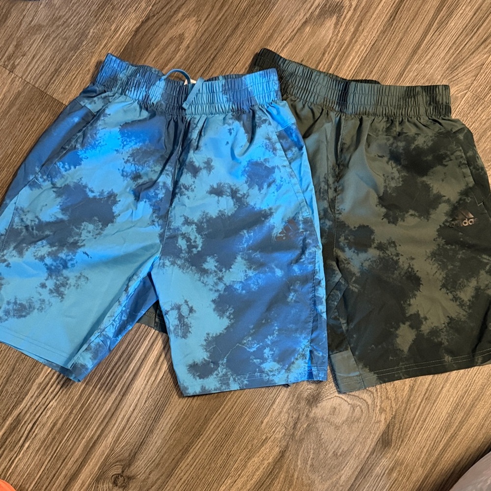 Kids Active Shorts Set - Blue and Black